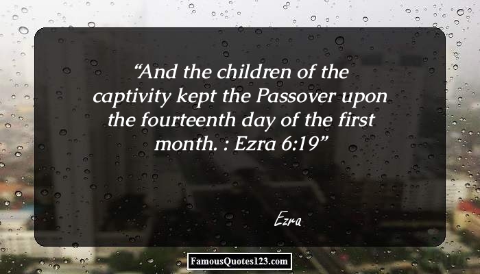 Passover Quotes - Famous Pesach Quotations And Sayings