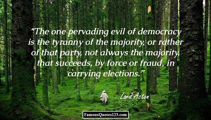 Democracy Quotes - Famous Majority Rule Quotations & Sayings