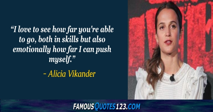 Alicia Vikander Finland